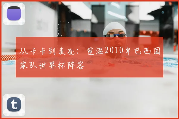 从卡卡到麦孔：重温2010年巴西国家队世界杯阵容